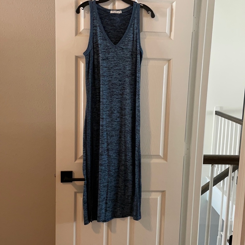 rag & bone blue maxi dress